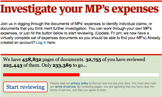 Investigate your MP’s Expenses